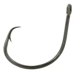 Addya Outdoors Addya A603-CHBN-6/0 Wide Bite Offset Circle Hook
