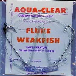 Aqua Clear Aqua-Clear FW-1B Flounder/Weakfish High/Low Rig