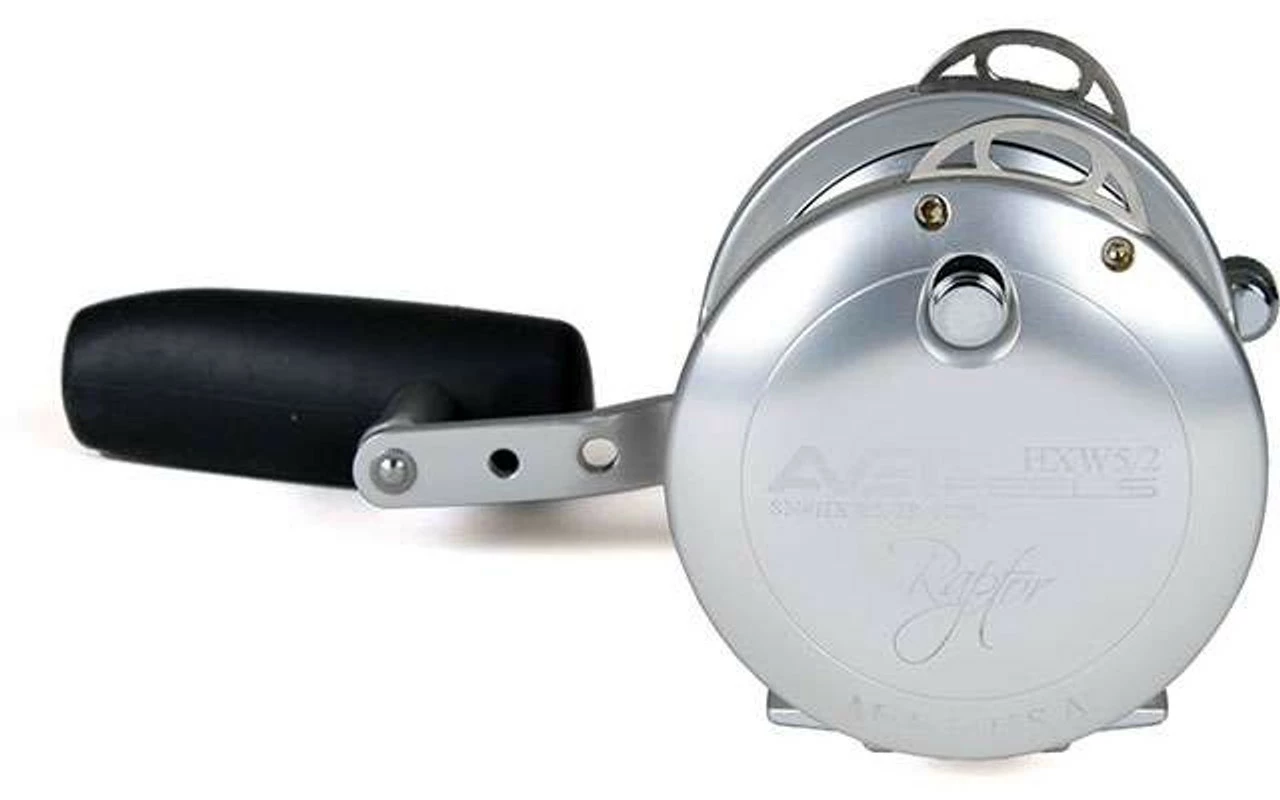 Avet Reels Avet HXW 5/2 RAPTOR Two-Speed Lever Drag Casting Reel Silver - Image 2