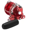 Avet Reels Avet HXW Raptor 3-Speed Lever Drag Casting Reel- Red