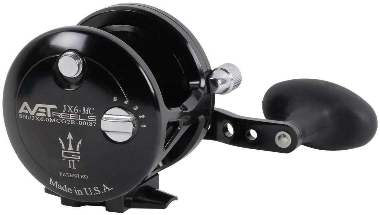 Avet Reels Avet JX 6.0 G2 MC 1 Speed Reel - Black (No Glide Plate) - Image 5