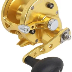 Avet Reels Avet JX 6.0 G2 1 Speed Reel - Gold (No Glide Plate)