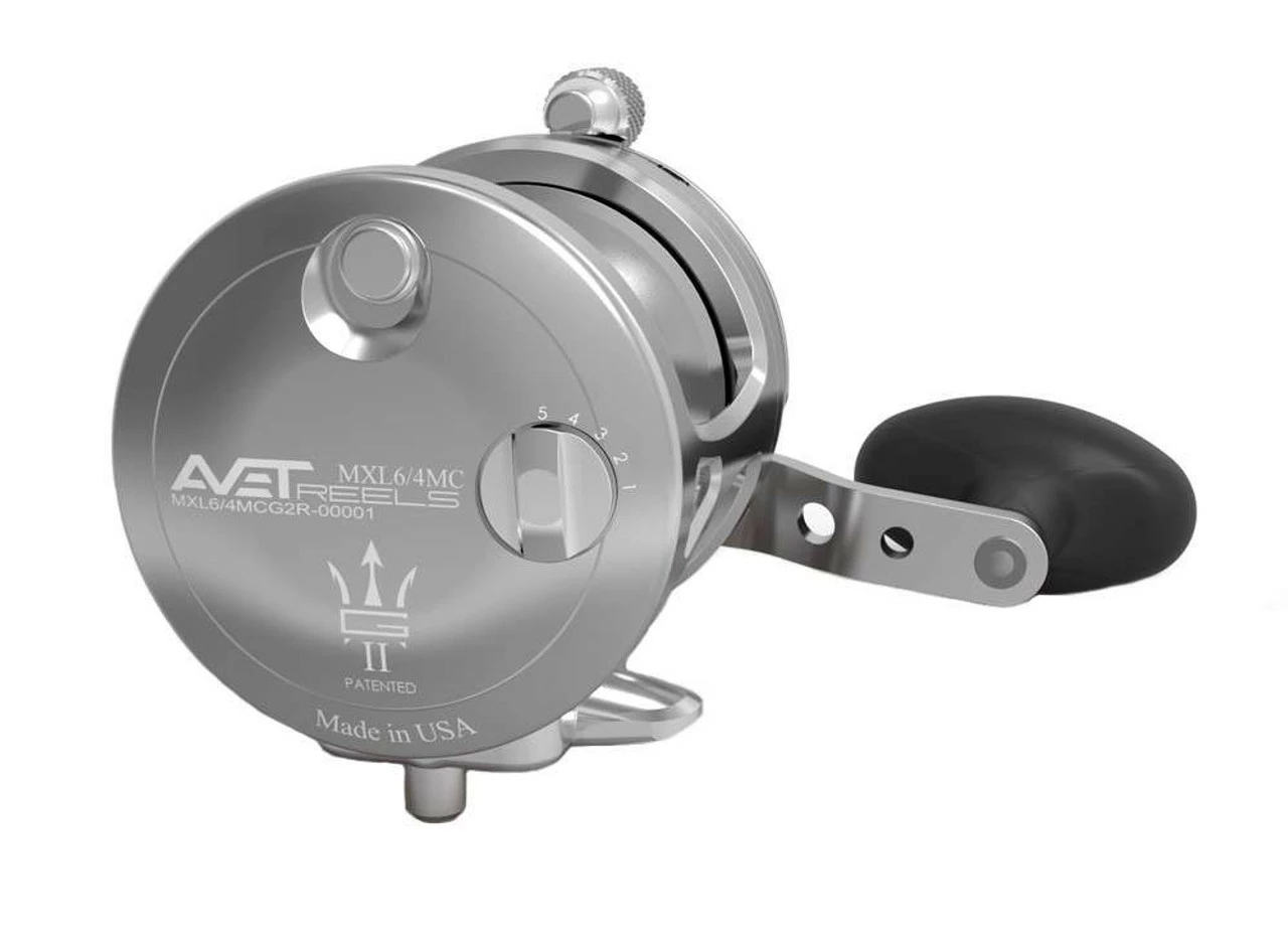 Avet Reels Avet MXL G2 6/4 MC 2-Speed Reels - Left Hand Silver - Image 2