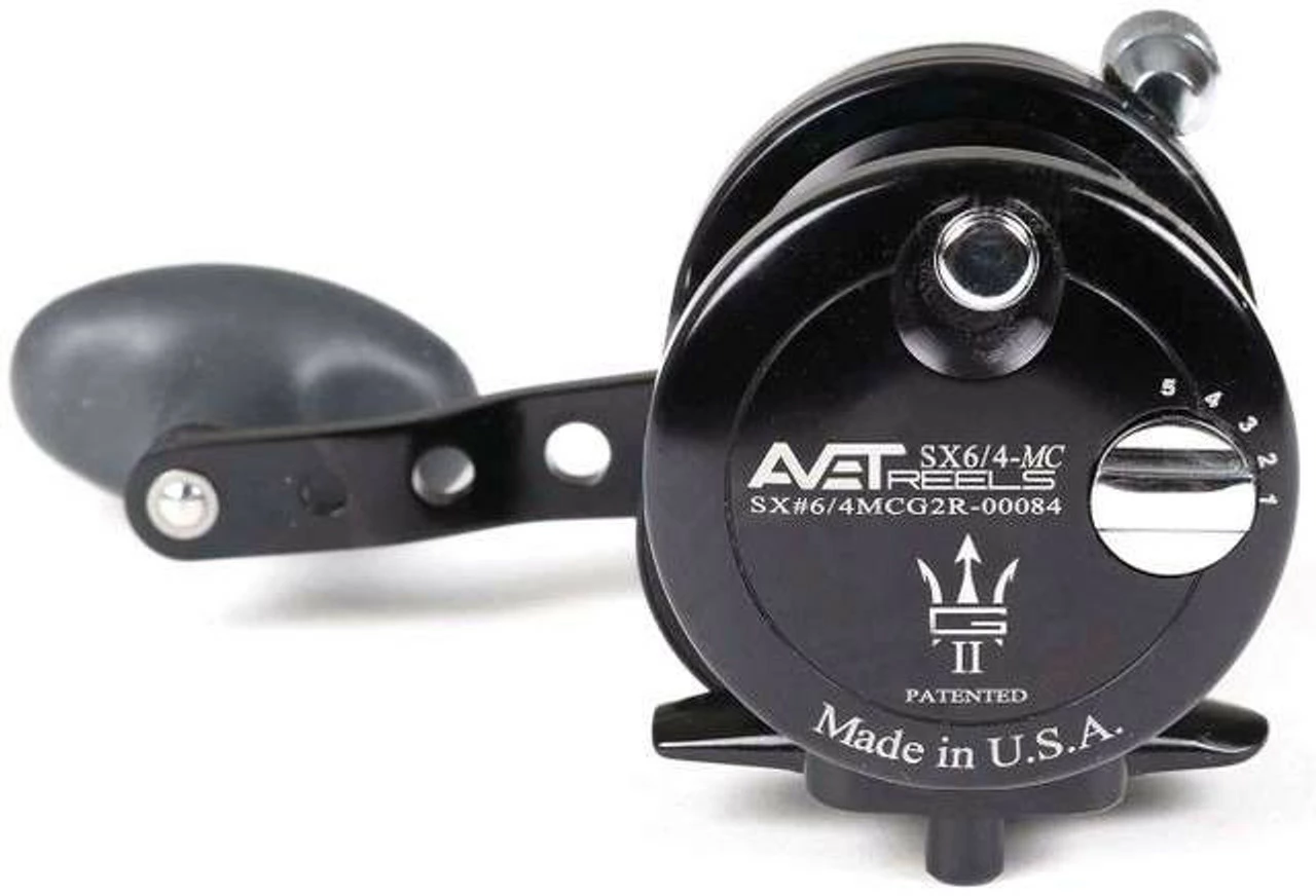 Avet Reels Avet SX G2 6/4 MC 2-Speed Reel Black - Image 2
