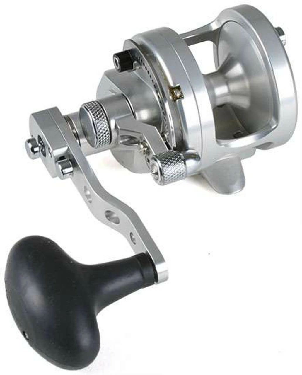 Avet Reels Avet SXJ 6/4 MC Raptor 2-Speed Lever Drag Casting Reel Left-Hand Silver