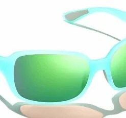 Bajio Balam Sunglasses - Cenote Blue Gloss Frame/Grey Glass Lens