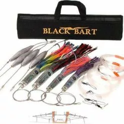 Black Bart Lures Wahoo Rigged Heavy Tackle Trolling Pack