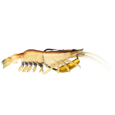 Chasebaits Flick Prawn JNR - 2.5in - Native Prawn
