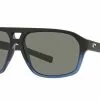 Costa Switchfoot Sunglasses - Deep Sea Blue Frame/Gray 580G Lens