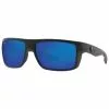 Costa Motu Sunglasses - Blackout Frame/Blue Mirror 580G Lens