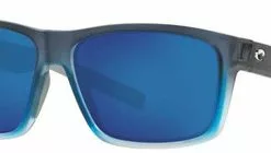 Costa Slack Tide Sunglasses - Bahama Blue Fade Frame/Blue Mirror Lens