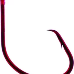 Daiichi Hooks Daiichi D84Z Light Circlechunk Circle Hooks - Bleeding Bait Red