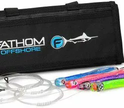 Fathom Offshore Pre-Rigged Half Pint Trolling Lure 4 Pack