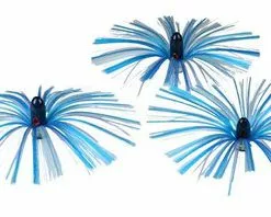 Joe Shute Lures Fish Finder FF1 Joe Shute Skirt 1oz Blue Head/Blue Crystal