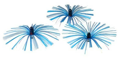 Joe Shute Lures Fish Finder FF1 Joe Shute Skirt 1oz Blue Head/Blue Crystal