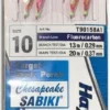 Hayabusa Chesapeake Sabiki 2 Hook Rigs - Red - 2 Pack
