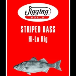 Jigging World Striped Bass Hi-Lo Inline Circle Hook Rigs