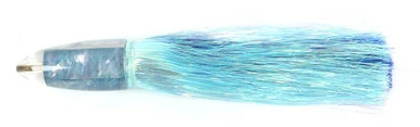 Koya Lures Koya 7" Flashabou Bullet Trolling Lure - Blue
