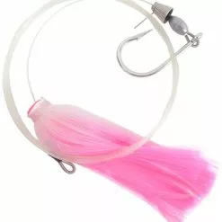 MagicTail Hoo Magic Pin Rigged Trolling Head - 1oz - Pink Tip