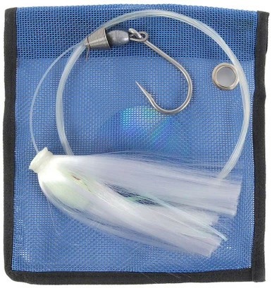 MagicTail Hoo Magic Pin Rigged Trolling Head - 6oz - Glow