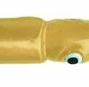 Mold Craft Squirt Squid Lure 6in Unrigged - Golden Natural Tan