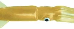Mold Craft Squirt Squid Lure 6in Unrigged - Golden Natural Tan