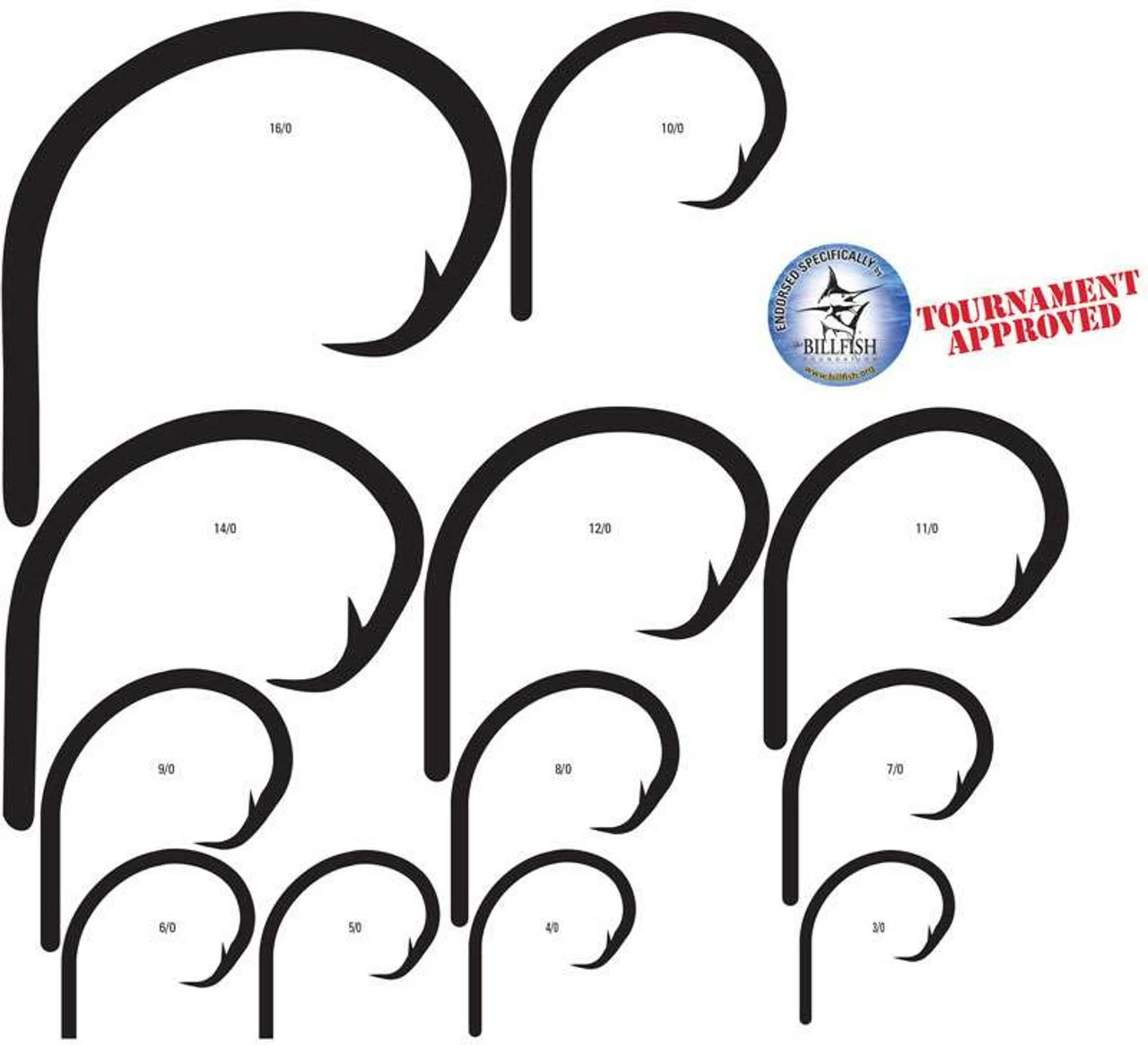 Mustad 39950NP-BN Demon Perfect Circle Hooks - Image 2