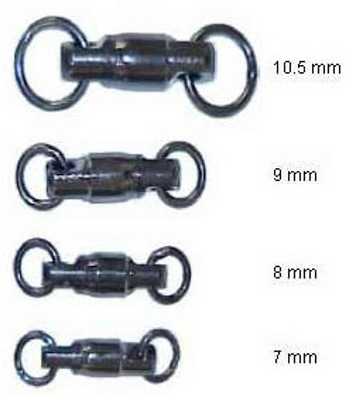 Quick Rig Sea Buoy Pro DWE 640 Aussie BB Swivel 10.5mm Black 4 Pack - Image 2