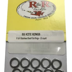 R&R Tackle R&R KR9 Stainless Steel Kite Rings - 9 Mm