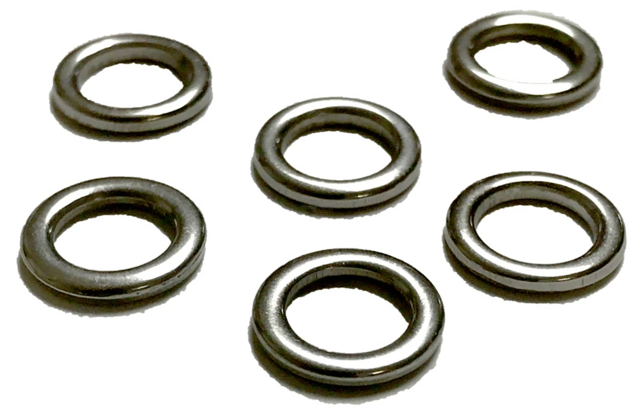 R&R Tackle R&R KR9 Stainless Steel Kite Rings - 9 Mm - Image 2