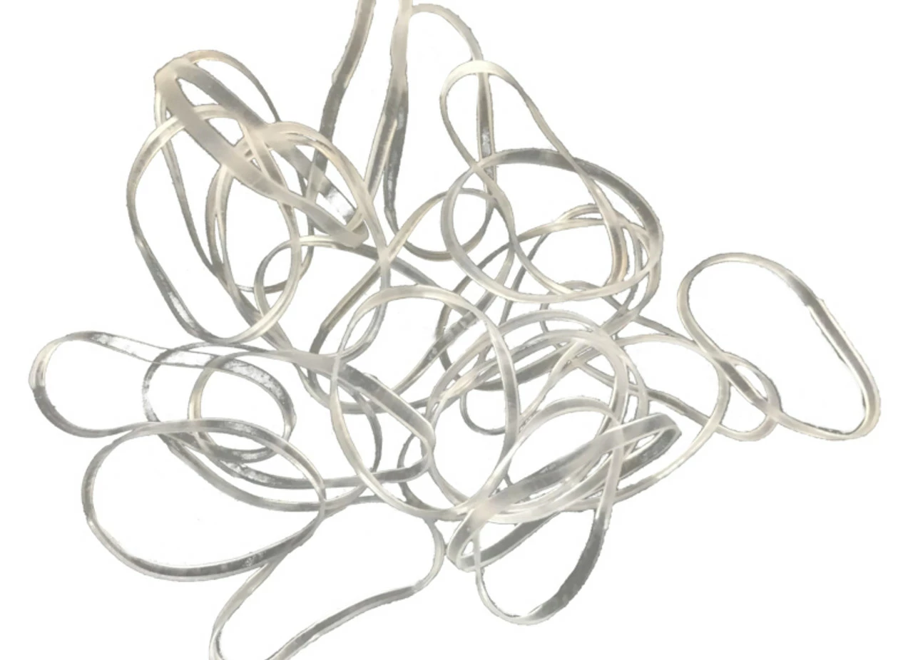R&R Tackle Clear Rigging Bands - Large - 50pk - Image 2