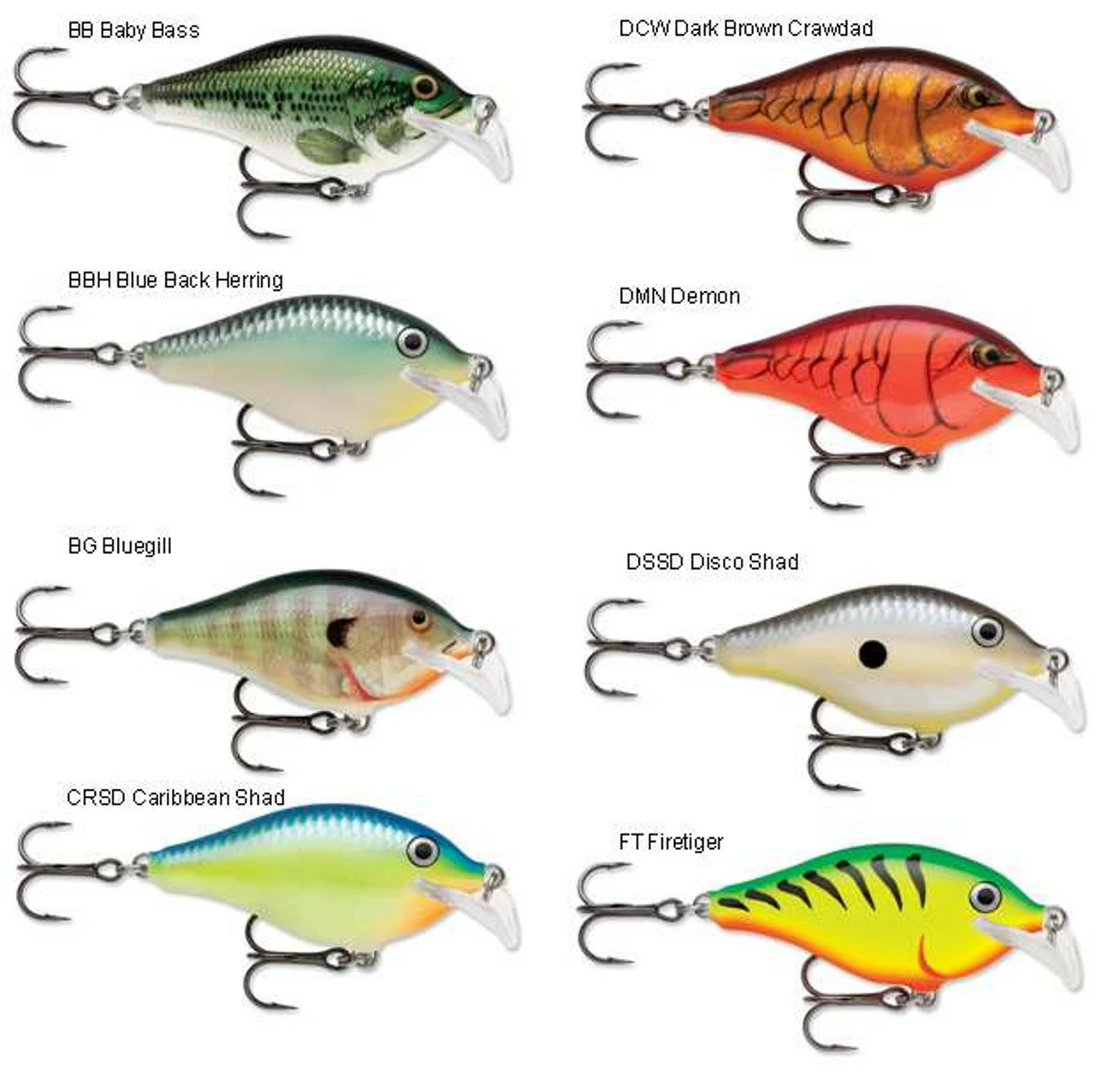 Rapala Scatter Rap Crank Lures - Image 3