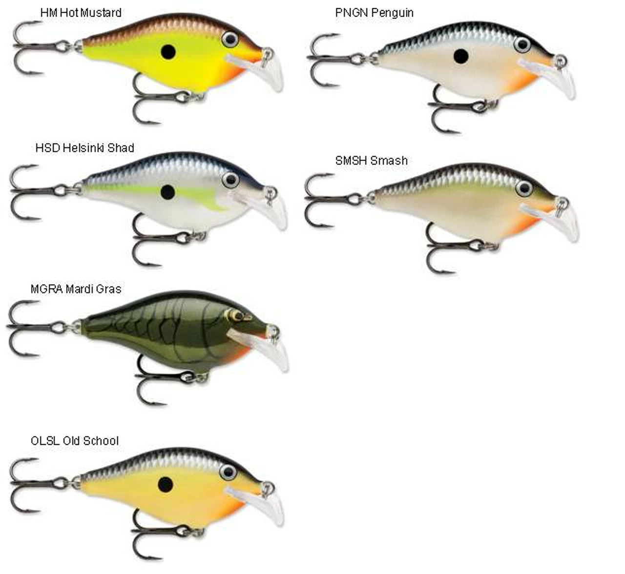 Rapala Scatter Rap Crank Lures - Image 4
