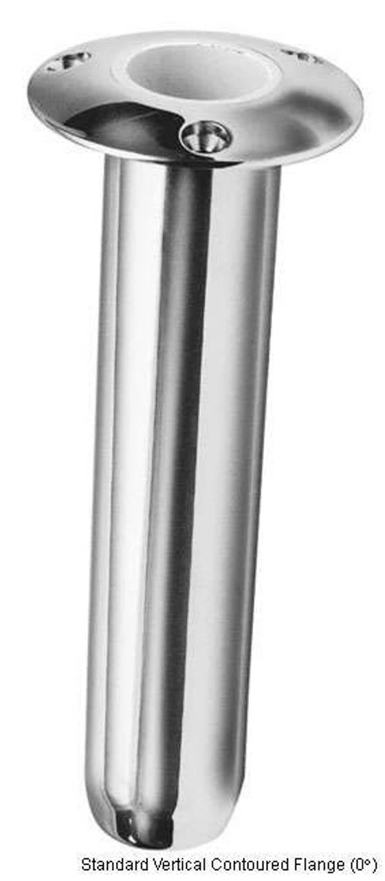 Rupp Chrome Contoured Flange Rod Holder - Image 3