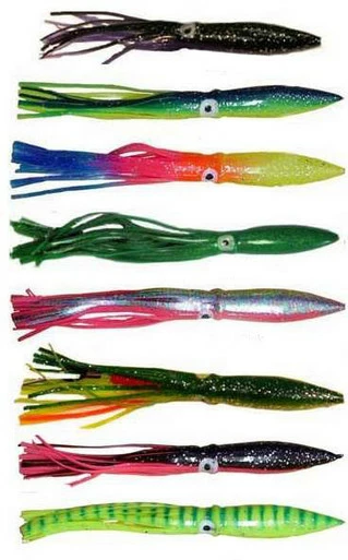 Sportfish Products SFP-9S 9in Replacement Squid Pink/Black