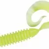 SPRO WaveTail Grub - Crazy Chartreuse