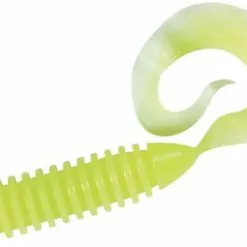 SPRO WaveTail Grub - Crazy Chartreuse