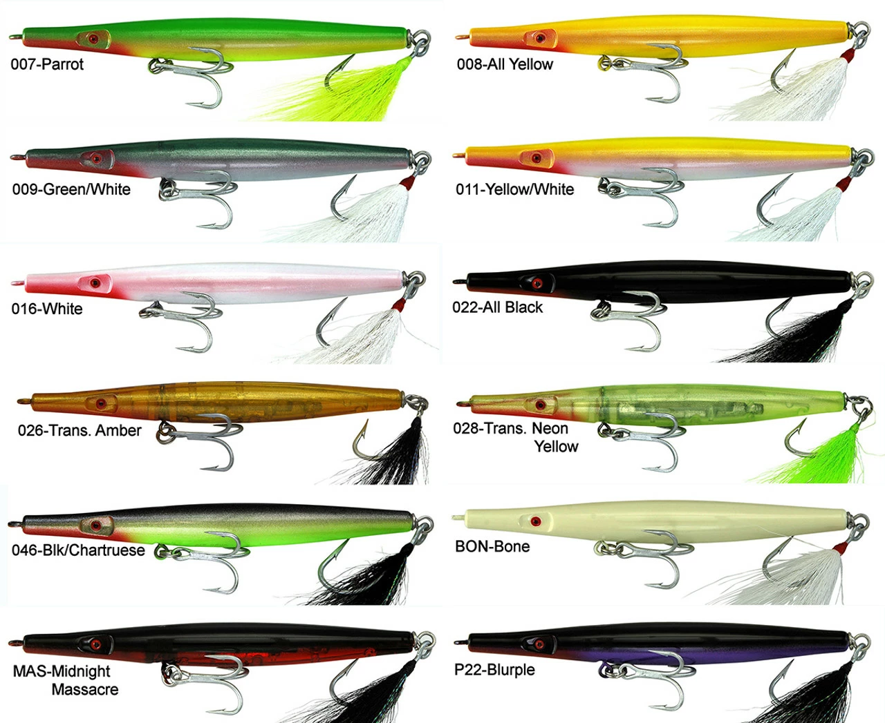 Super Strike Super "N" Fish Sinking Lures - Image 2