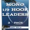Tackle Crafters Mono J-Hook Leader 1/0 - 3 Pack