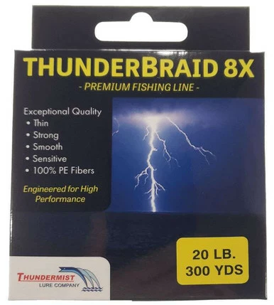 Thundermist Lures Thundermist ThunderBraid 8X Braided Line - 15lb - 300yd