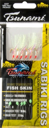 Tsunami Guide Series Flash Tail Sabiki Rigs