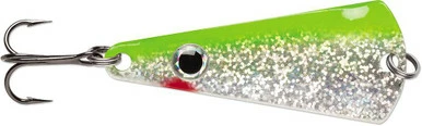 VMC Tingler Spoon - 1/8oz - Chartreuse Shiner